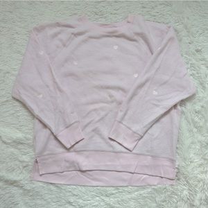NWOT Vintage Vs Pink Heart Sweatshirt